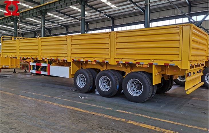 Flatbed Trailer with Sidings