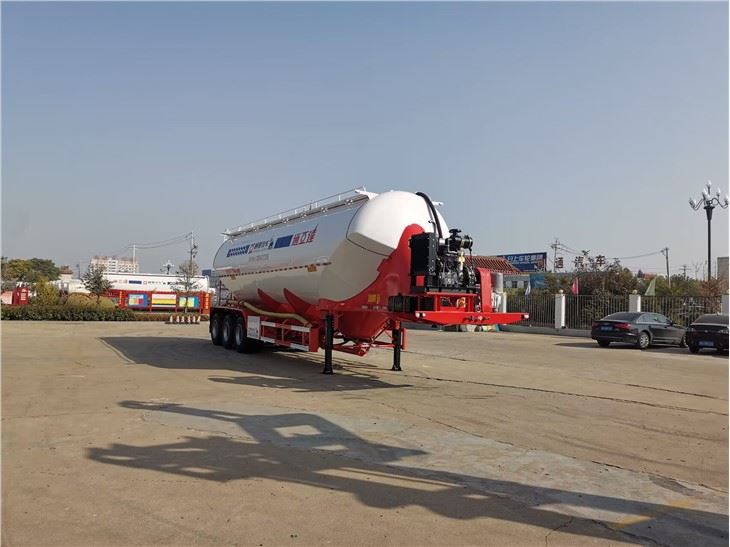 48m3 Vertical Cement Powder Tanker Semi Trailer