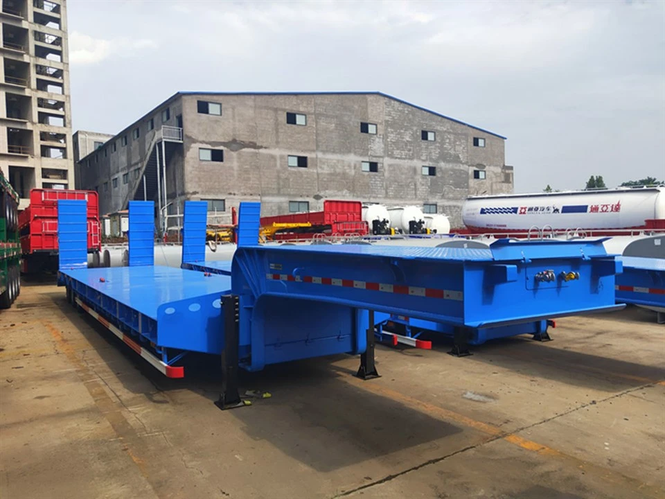 Custom-made Low Bed Semi Trailer