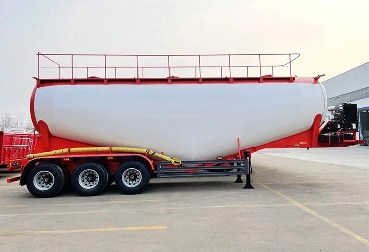 Hot Selling China Brand TONGYA Dry Bulk Cement Tank Semi Trailer With Quality