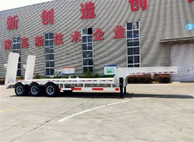 Low Bed Semi Trailer Factory