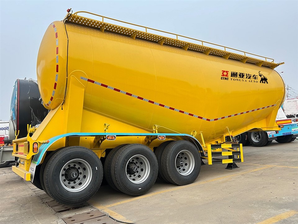 3 Axle Powder Tanker Semi Trailer For Sale best