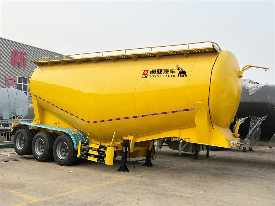 3 Axle Powder Tanker Semi Trailer For Sale suppliers