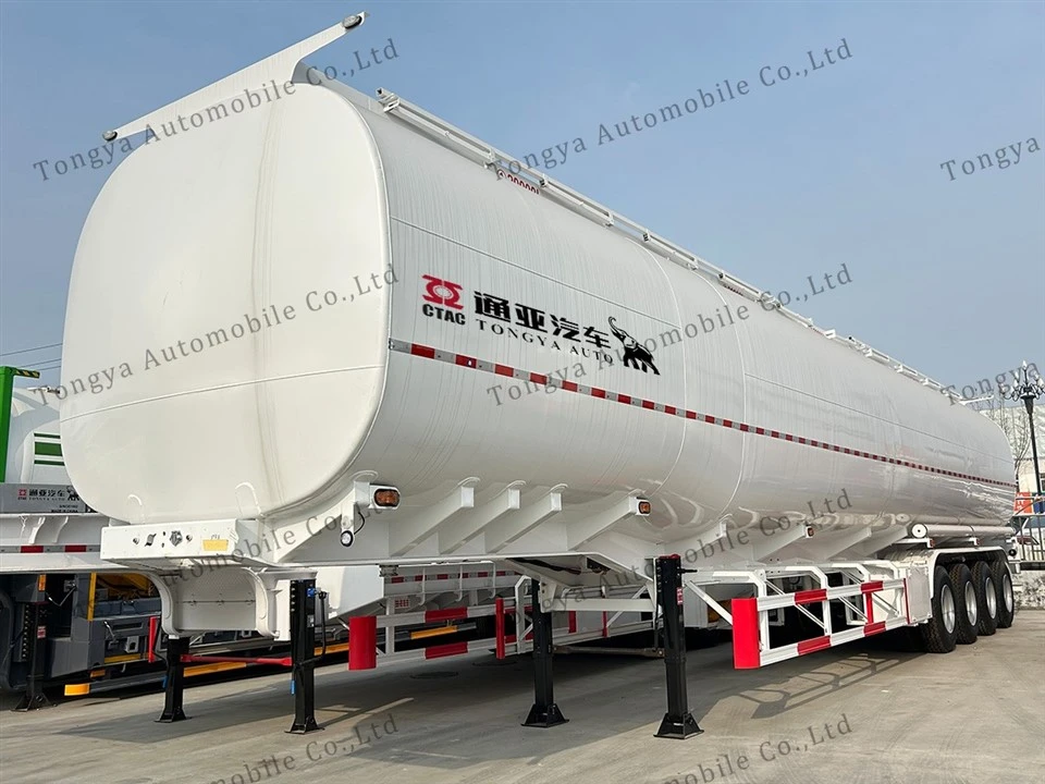 4 Axle 80000L Fuel Tanker Semi Trailer best