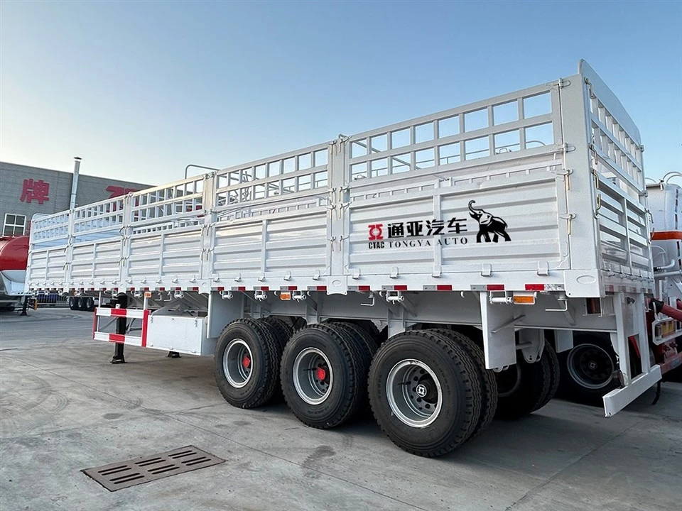 40T Bulk Cargo Transport Fence Semi Trailer high quality