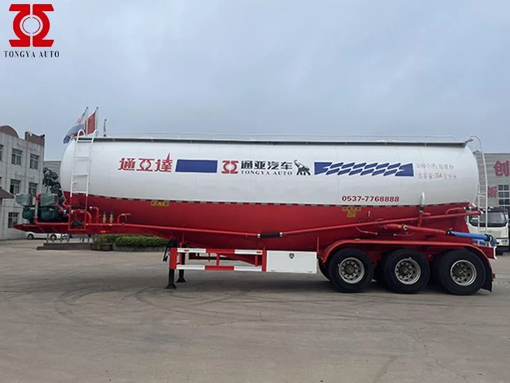 50T Bulk Cement Tanker Semi Trailer