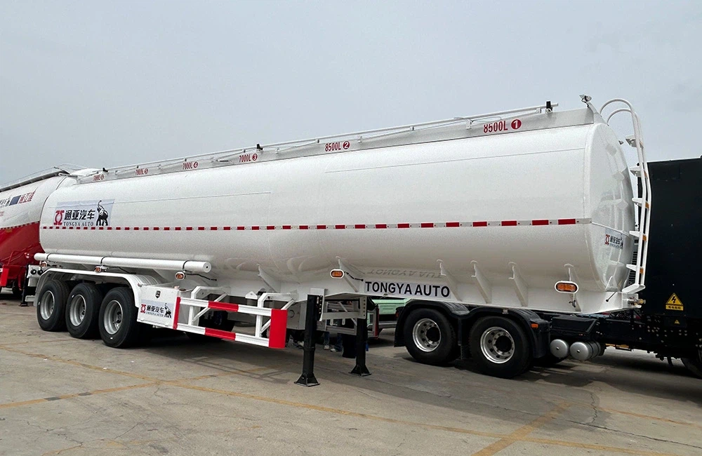 3 Axle Oil Tanker Semi Trailer For Sale