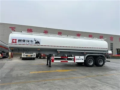 2 Axle Fuel Tanker Semi Trailer For Sale