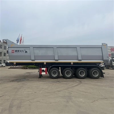 60T Rear Dump Semi Trailer With OTTC Certification