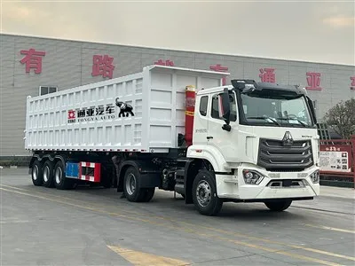 Dump Semi Trailer With Hydraulic Cylinder